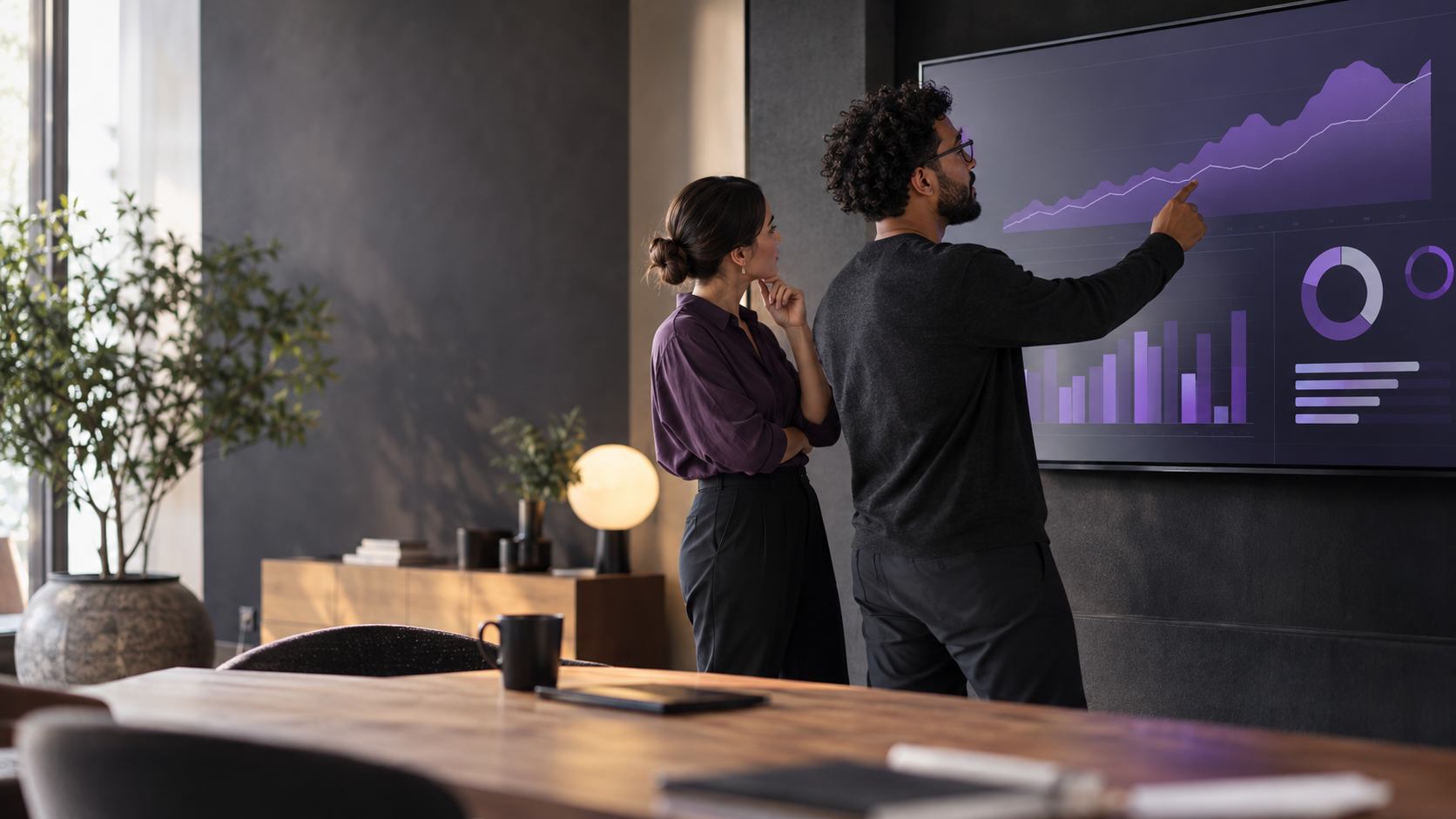 Agencia SEO analizando una estrategia de posicionamiento web